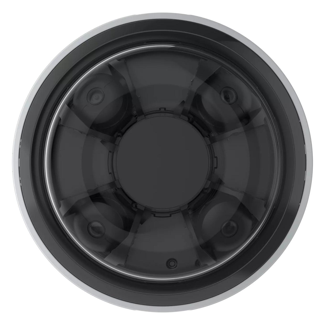Kamerë Sigurie IP CCTV Axis P3747-PLVE, 4 × 5MP, 3.18–7.42 mm, 2.3x, 360°, IR, PoE, IP66, IK10 - Zezë/Bardhë - 2
