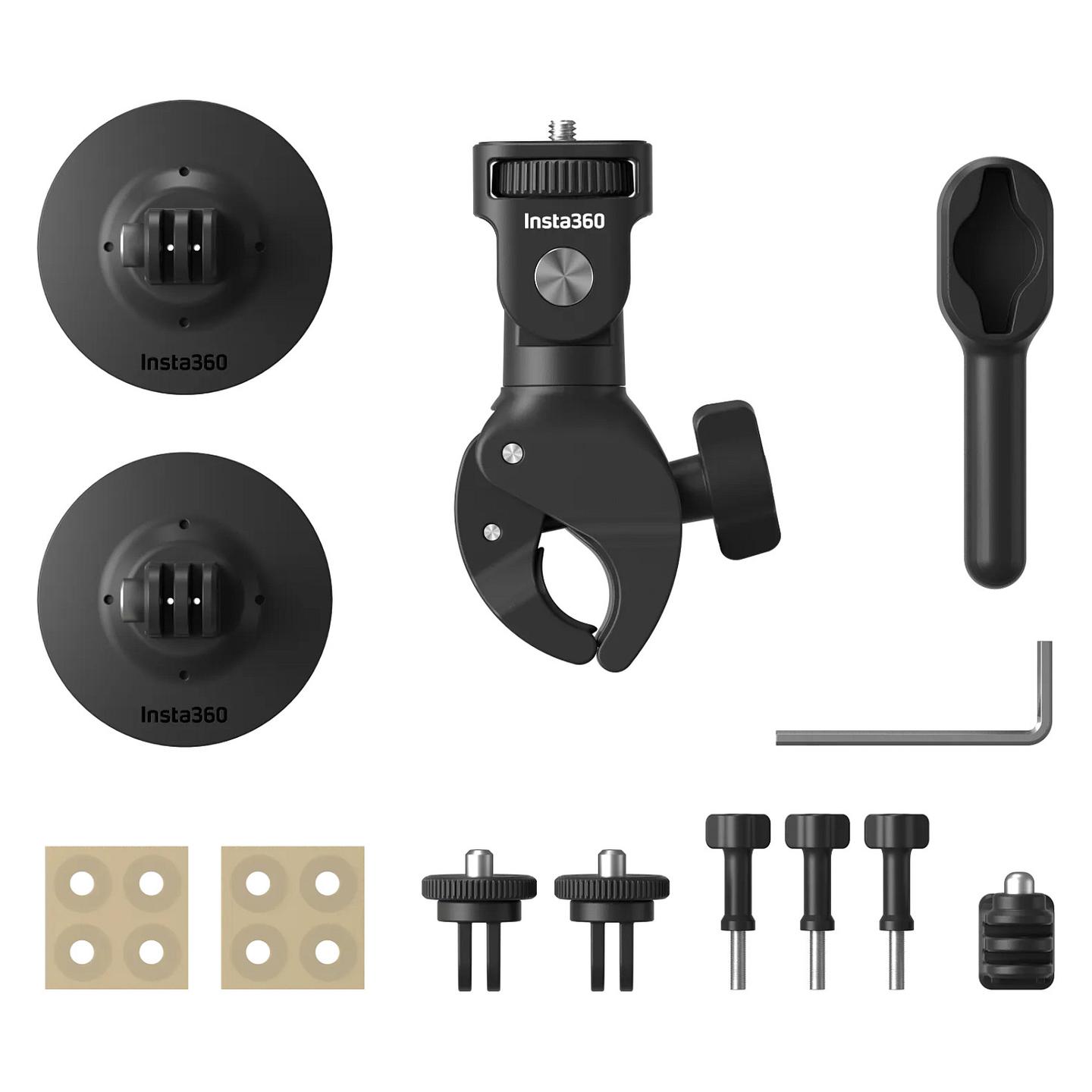 Kamerë digjitale Insta360 X4 Motorcycle Bundle, 360°, 8K30, 72MP, f/1.9, Wi-Fi, Bluetooth, microSD - Zezë - 30