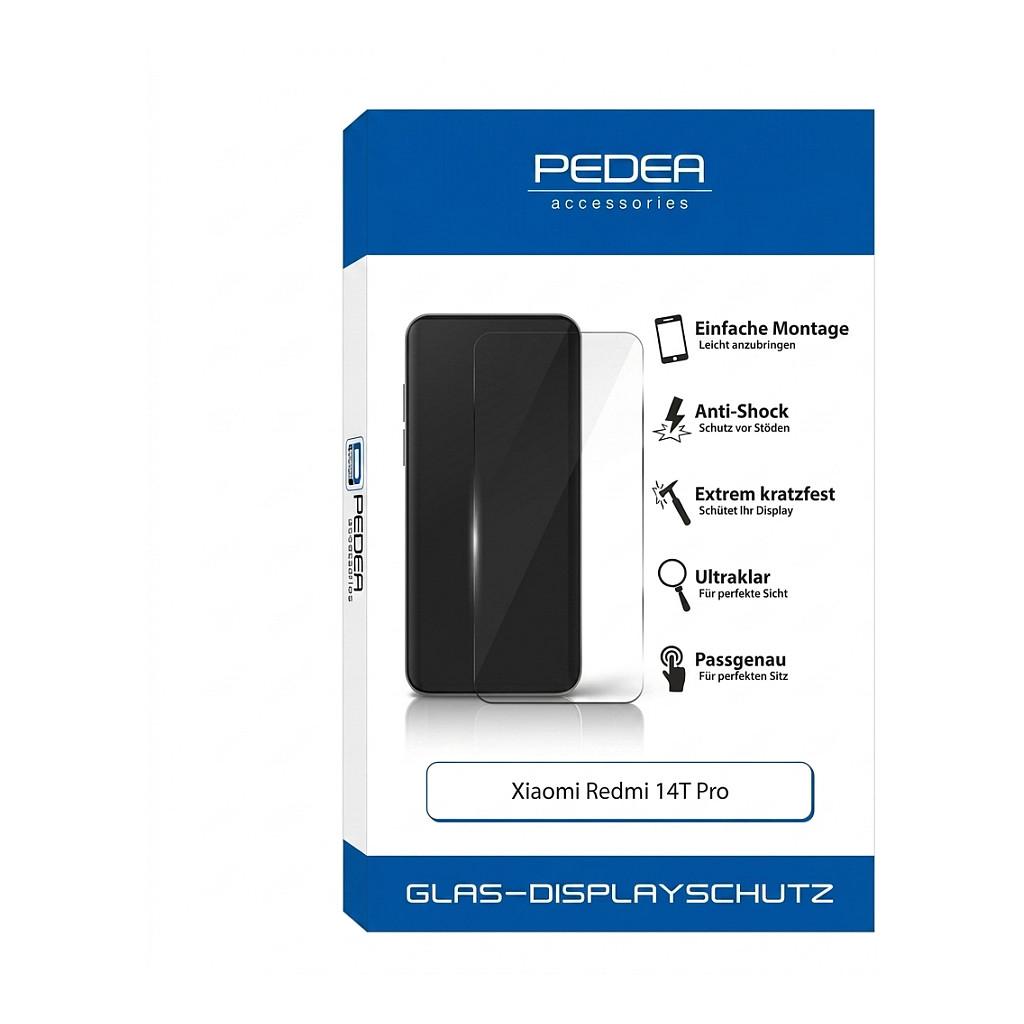 Mbrojtëse për ekran PEDEA / Xiaomi Redmi 14T / Xham Tempered Glass - Transparente