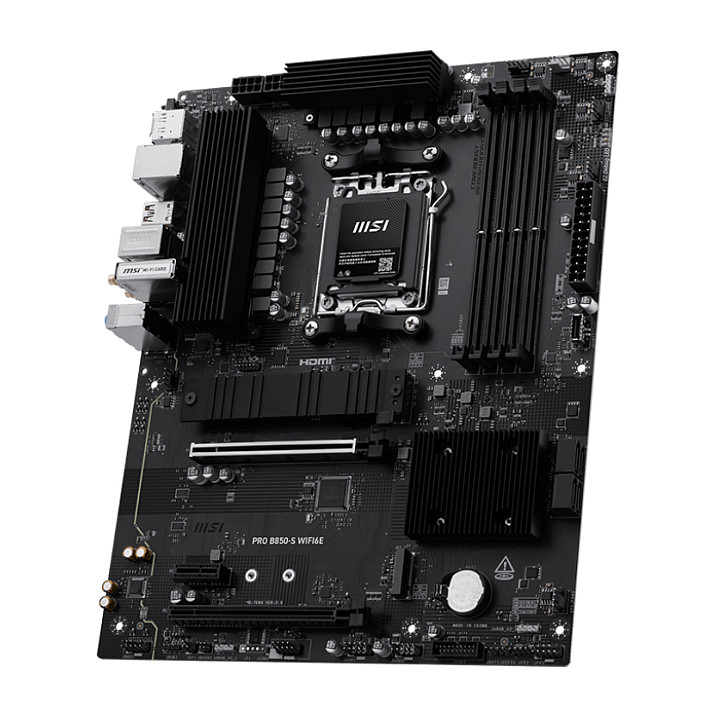 Pllakë Amë AMD AM5 MSI PRO B850-S WIFI 6E / ATX / DDR5 / HDMI+DP - 3