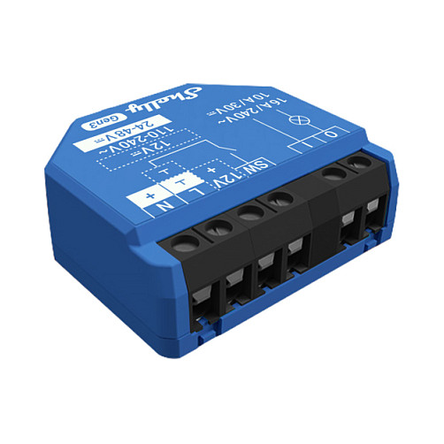 Aksesorë për rrjet Shelly Relais "1 Gen3" max 16A WLAN BT - 1