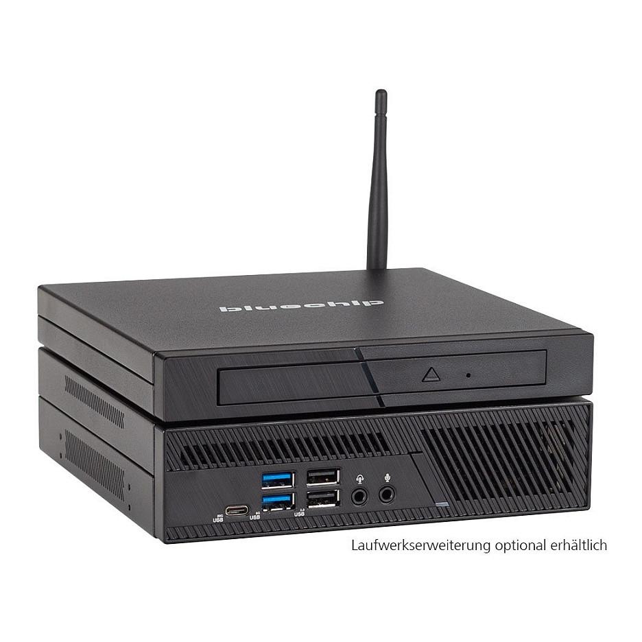 Mini Kompjuter bluechip BUSINESSline S3137 EDU / i3-14100 / 8GB DDR5 / 500GB / Intel Graphics - Zezë - 9