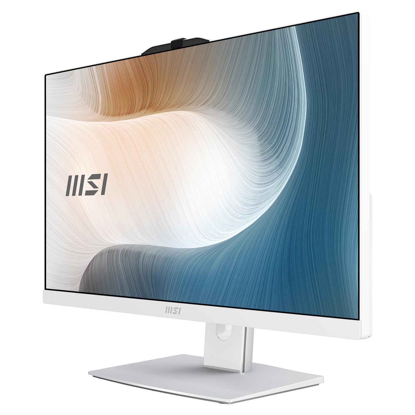 AIO MSI Modern AM242P 1M-2097EU, Core 7 150U, 16GB DDR5, 512GB, 23.8" FHD IPS, Intel Graphics, Maus - Bardhë - 13