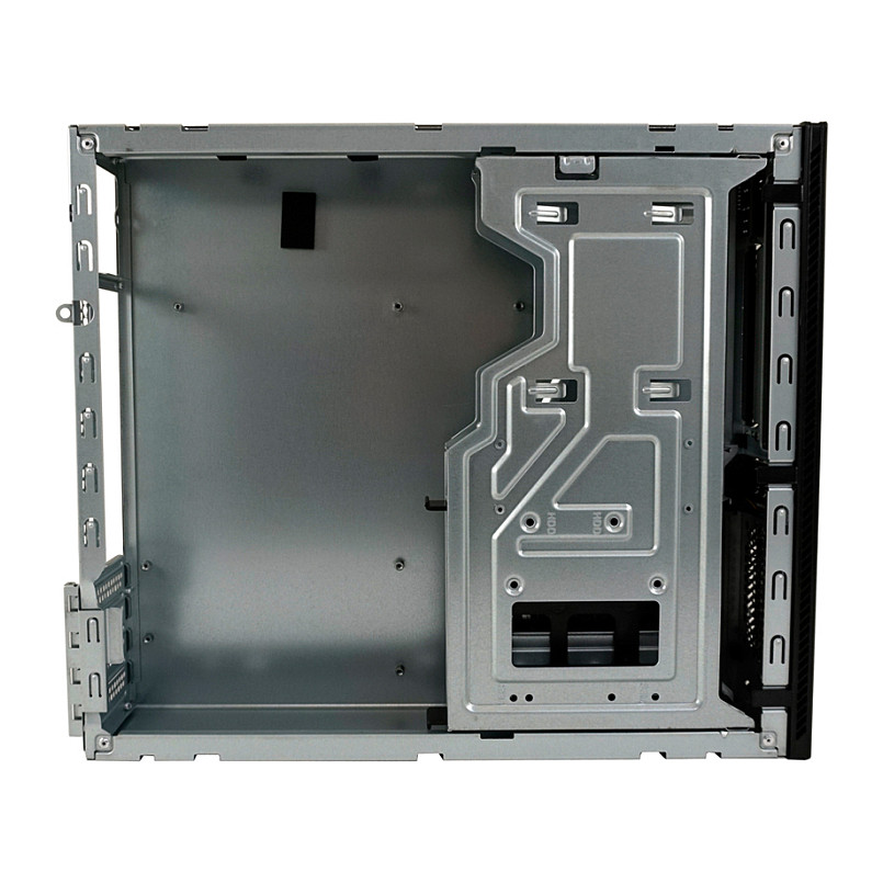 Kasë PC LC-Power LC-1406MB-TFX-ON / Micro Tower / Micro-ATX + Mini-ITX / 80mm Fan Support / 2.5"/3.5" HDD / TFX PSU - Zezë - 11