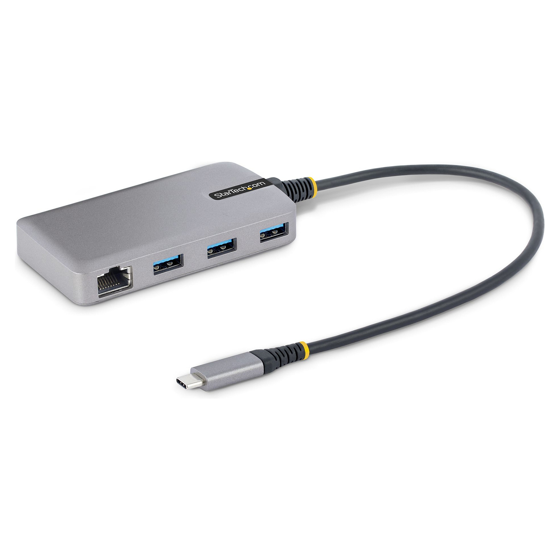 Hub StarTech 5G3AGBB-USB-C-HUB / 3x USB-A / Ethernet – Zezë