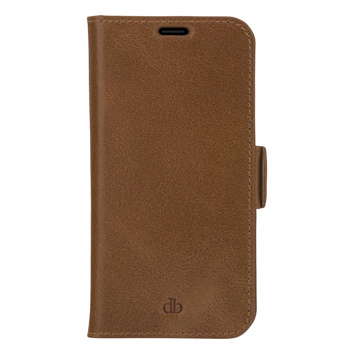 Case për Telefon dbramante1928 Copenhagen Slim, Apple iPhone 13 mini, Lëkurë Natyrale - Kafe