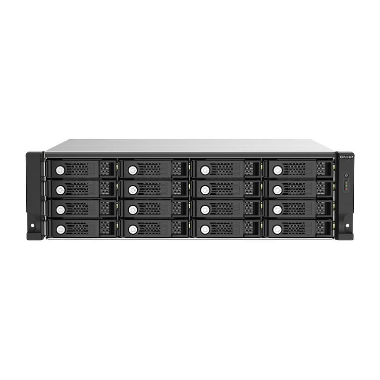 Njësi Zgjerimi QNAP TL-R1620Sep-RP, 16 Bay SATA/SAS, 12Gb/s SAS, 3U Rackmount, Furnizim me Energji Redundant - Argjend