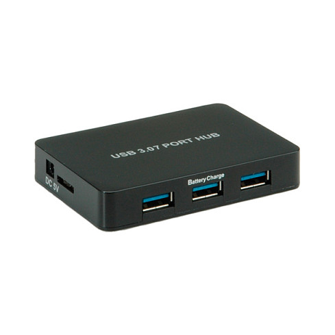 VALUE USB 3.2 Gen 1 Desktop Hub 7 Ports mit Netzteil - 2