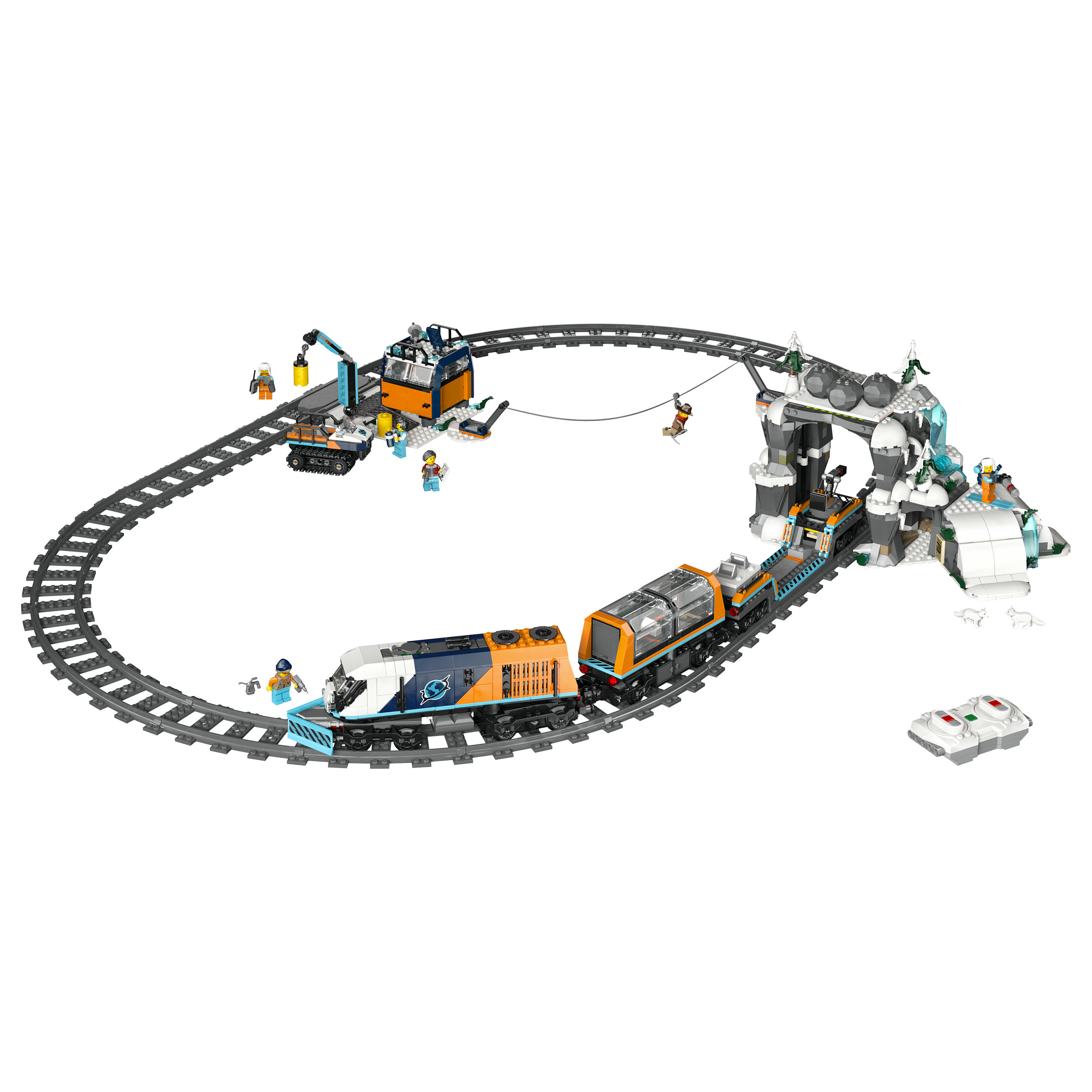 LEGO City Explorers Arctic Polar Express Train – Mix - 2