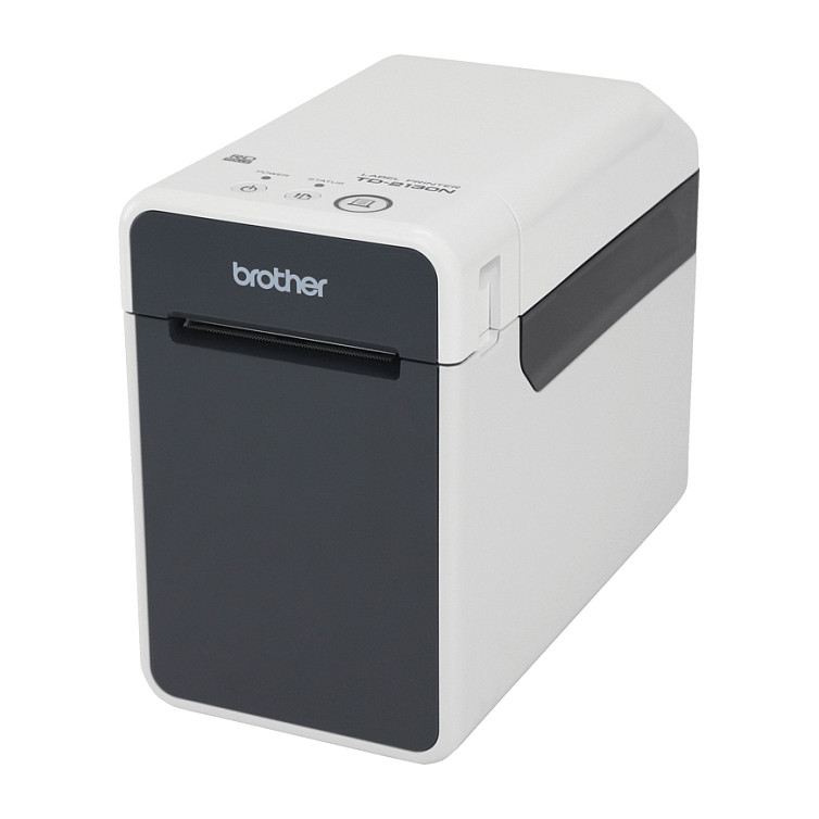 Printer Label Brother TD-2130N / USB LAN / 300dpi / 63mm / 152mm/s / 16MB / Direct Thermal - Zezë / Gri - 3