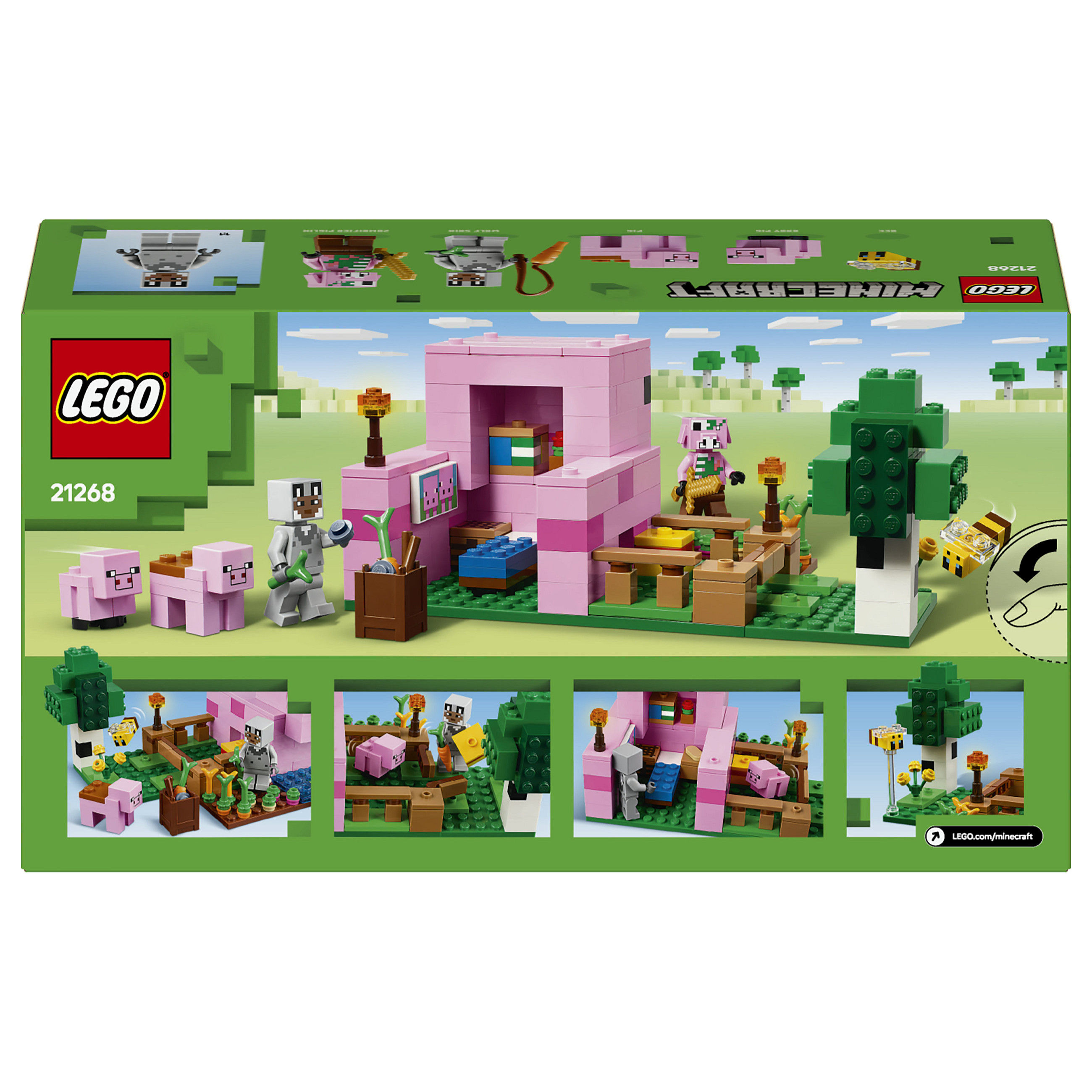 LEGO 21268 Minecraft The Baby Pig House - 24
