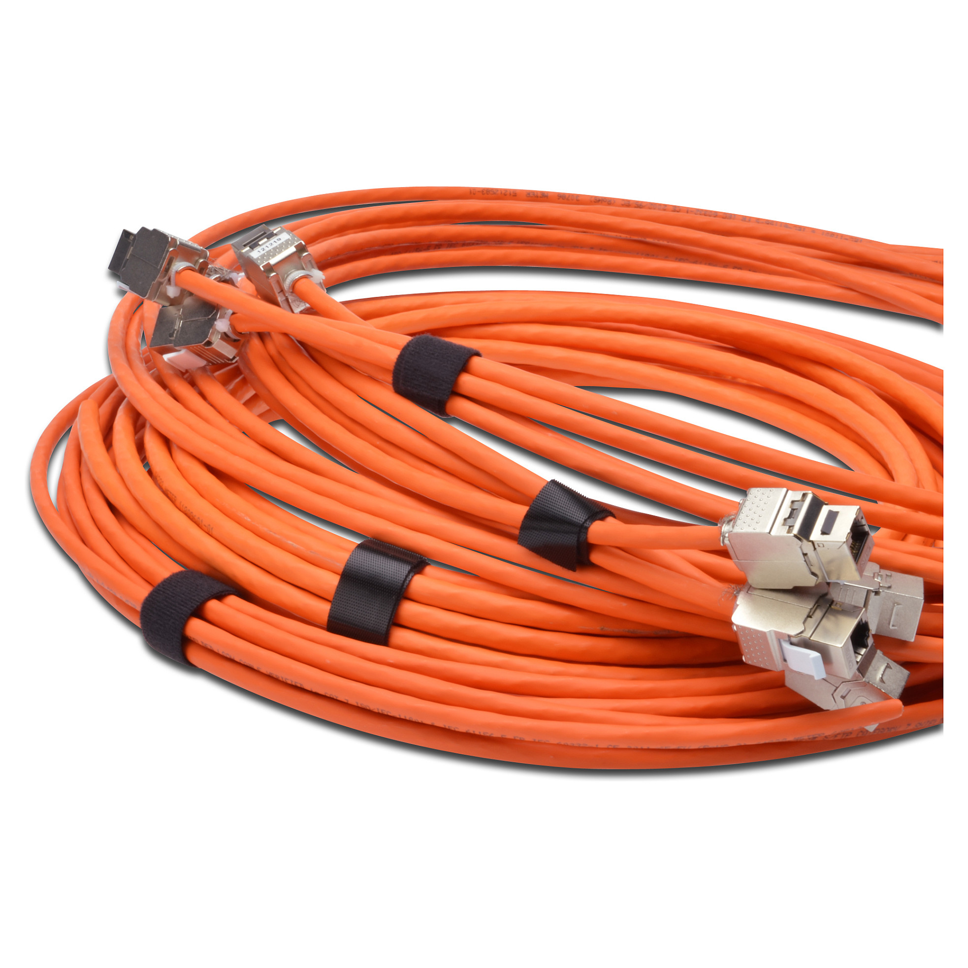 Kabllo për Rrjet Rrip ngjitës (Hook-and-Loop Strap) 20mm / Rrotull 10m – Zezë - 6