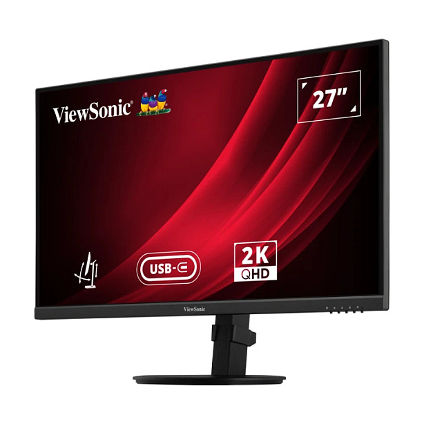 Monitor Viewsonic VG2709-2K-MHDU-2 / 27"/ Quad HD IPS / LED / 100Hz / 4ms / HDMI+DisplayPort+USB - Zezë - 3
