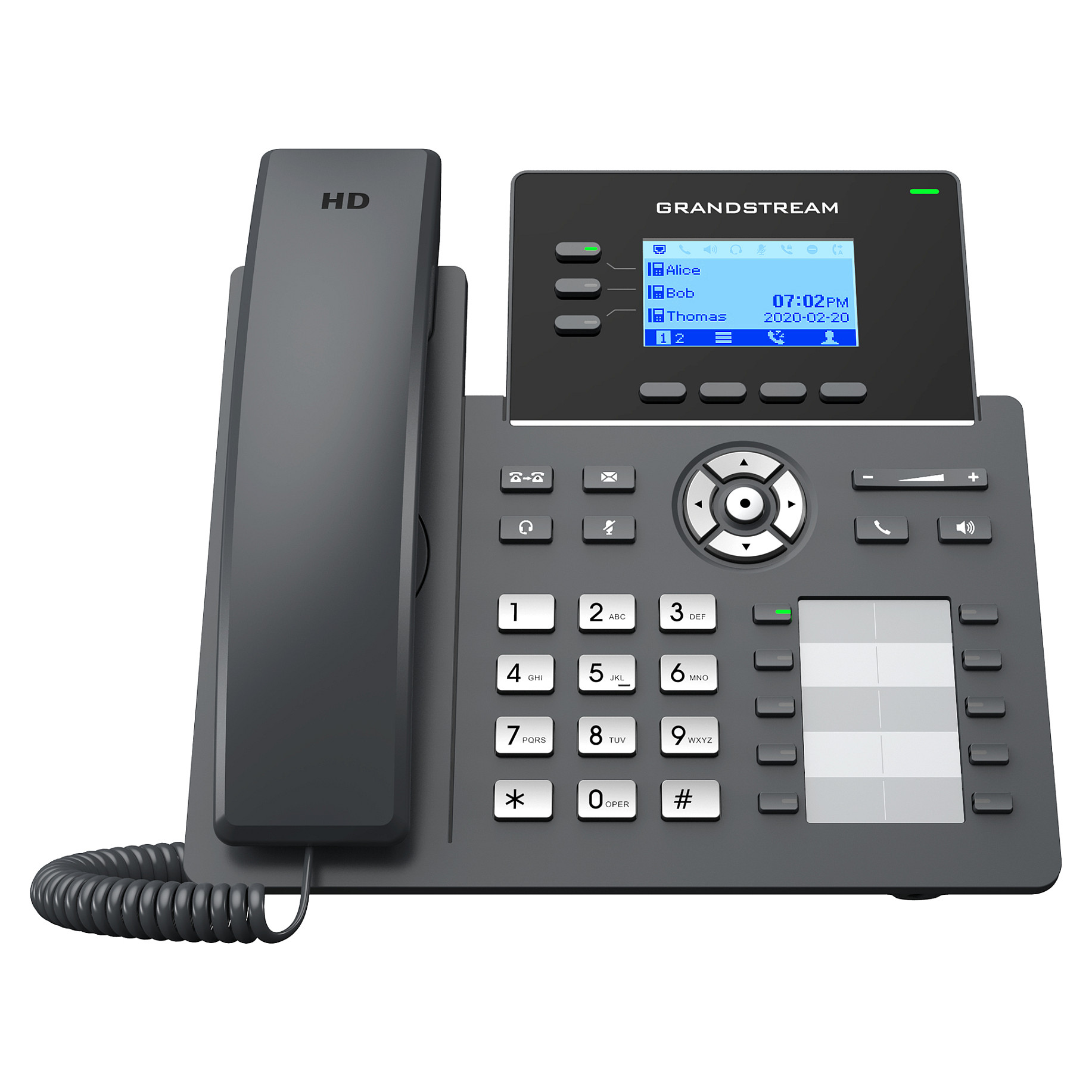 VoIP Grandstream GRP2604P / 3 linja / 2000 kontakte / i zi - 1