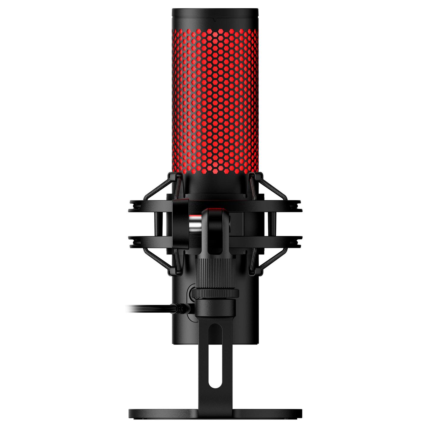 Mikrofon HyperX QuadCast 2 / USB-C / 24-bit / 96 kHz / 3 Kapsula Kondensatori 14mm / 4 Mode Regjistrimi / RGB - Zezë - 4