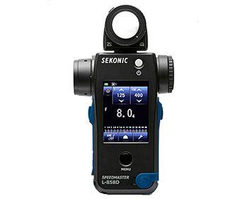 Ekspozimetër fotografik Sekonic L-858D Speedmaster / Ekran me prekje 2.7" / Matje Spot 1° / HSS / Matje e kohëzgjatjes së Flash-it / ISO 3-13.107.200 - Zezë