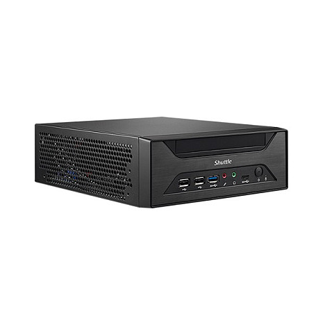 Mini Kompjuter Barebone XPC slim XH610 LGA1200 2xSODIMM DDR4 2xM.2 3xSATA 1xHDMI 1xDP 1xVGA Black - 4
