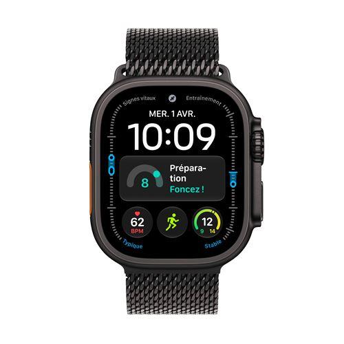 Apple Watch Ultra 4, 49mm, GPS + Cellular, Black Titanium, Black Titanium Milanese Loop - M - 2