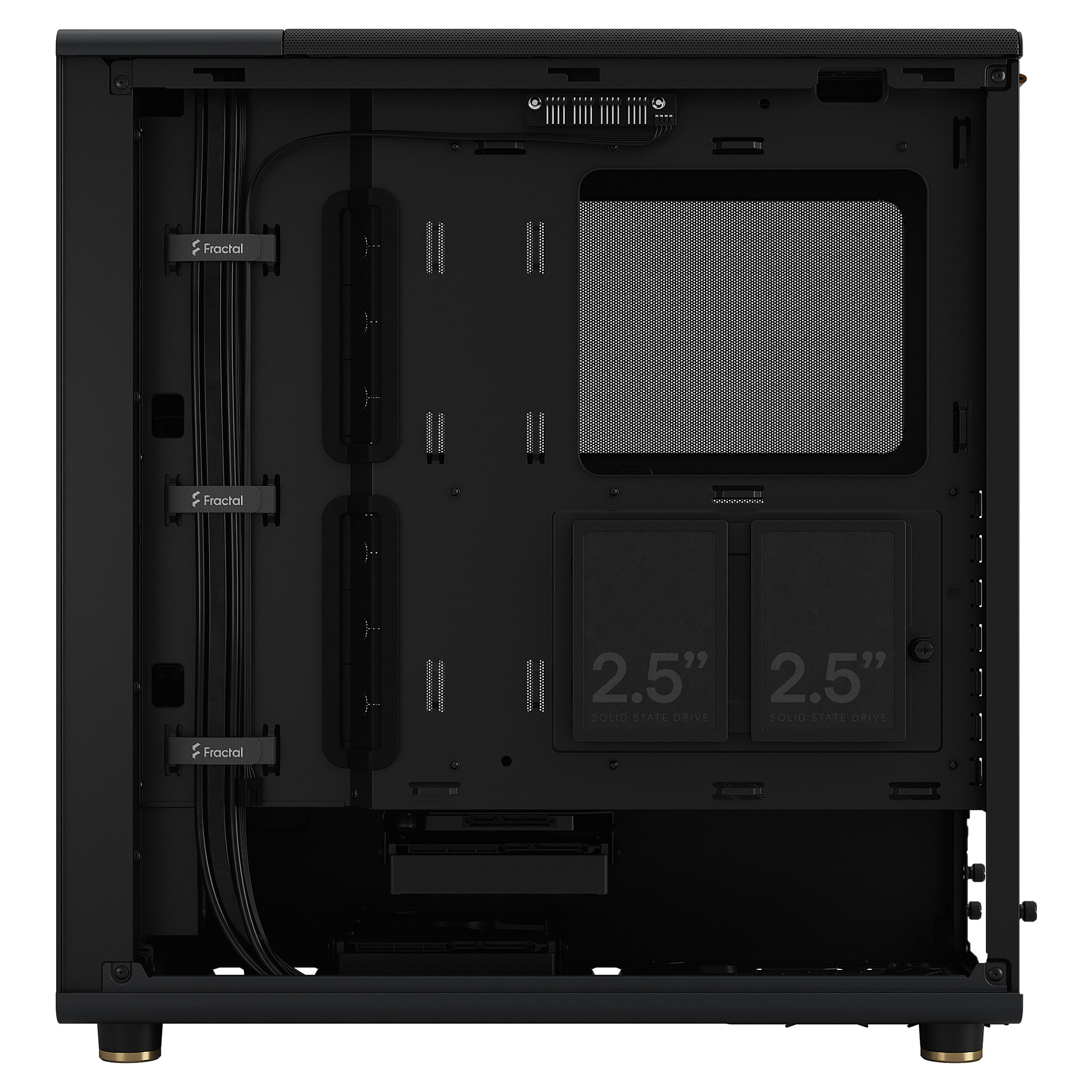 Kasë Midi Fractal Design North Mesh Window - Zezë - 6