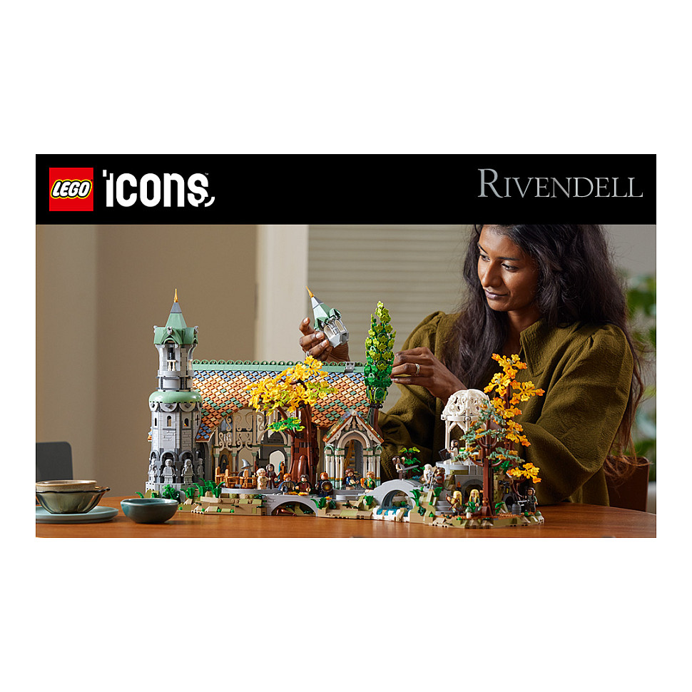 LEGO Icons Lord of the Rings Rivendell 10316 - 6