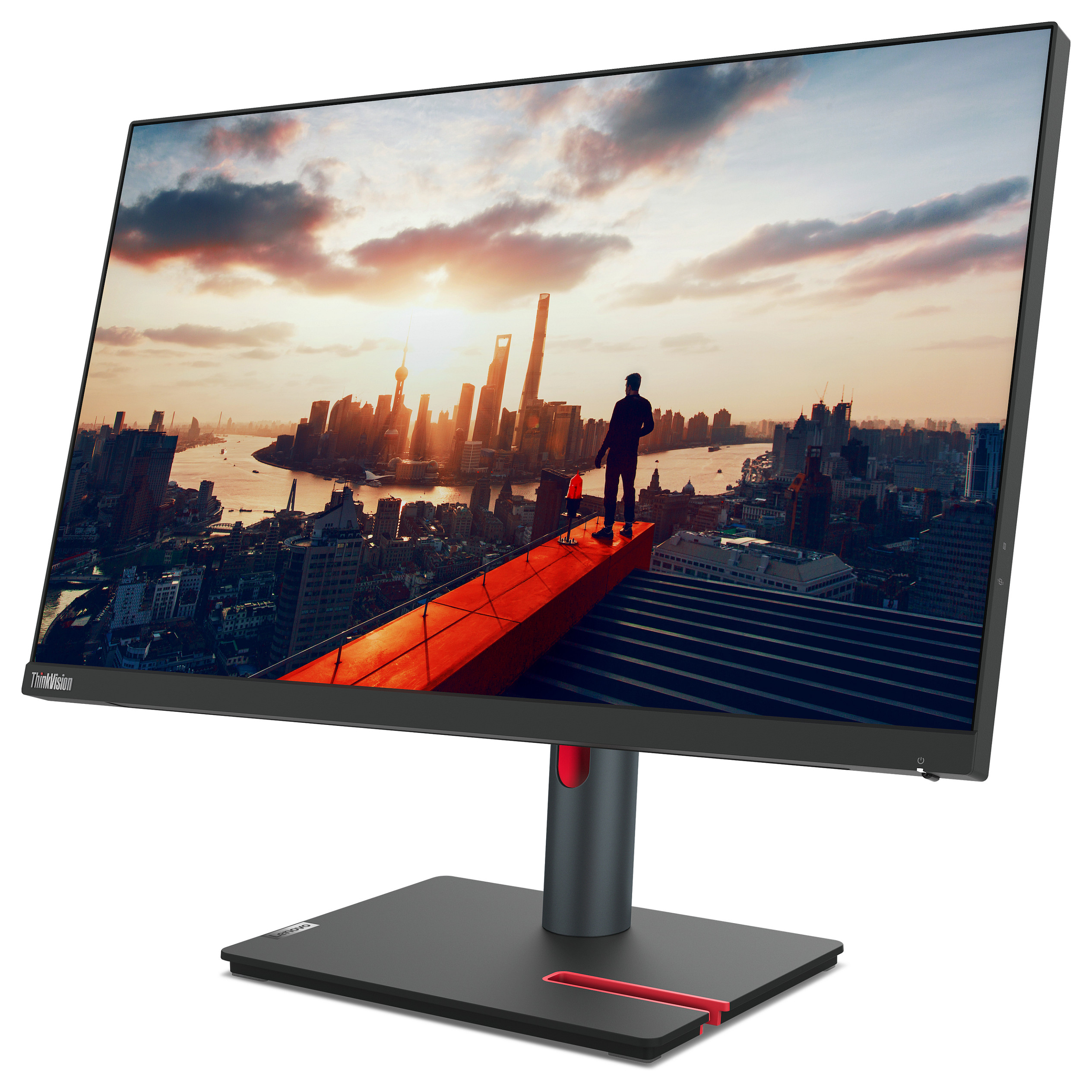 Monitor Lenovo ThinkVision P24h-30 / 23,8"/ Quad HD LED IPS / 60Hz / 4ms / HDMI+DP+USB-C - Zezë - 7