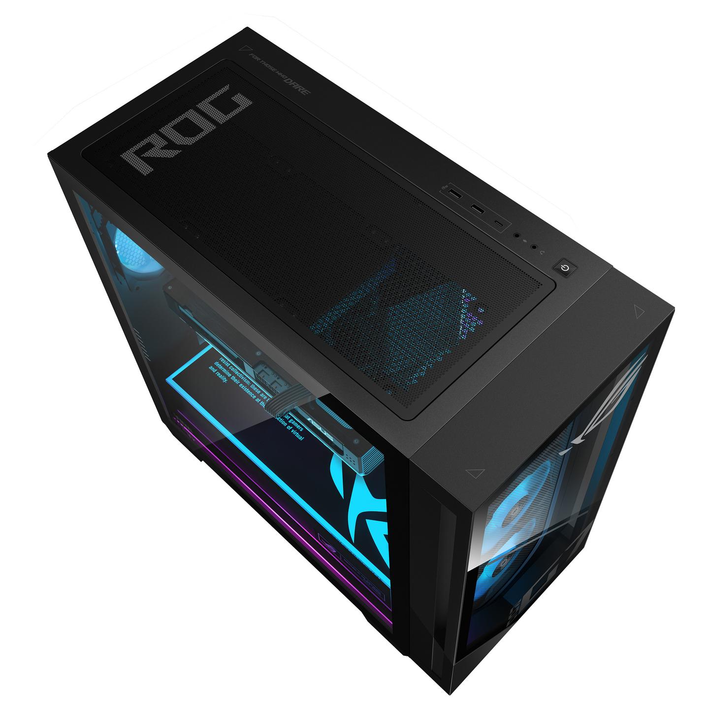 Kompjuter Gaming ASUS ROG GM700 GM700TZ-R9800X283W, Ryzen 7 9800X3D, 32GB DDR5, 2TB, RX 9070 XT 16GB - Zezë - 4