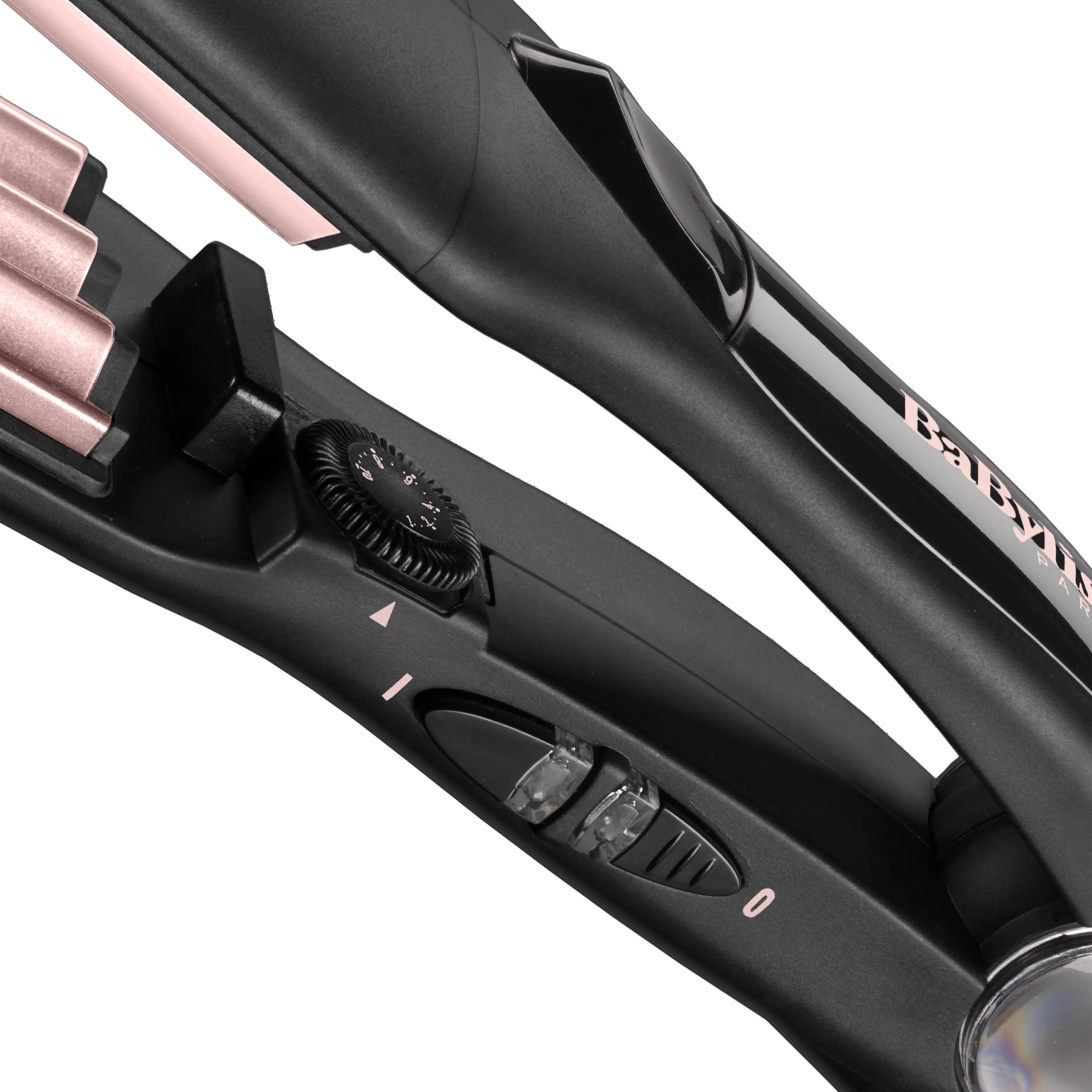 Stiluese për Flokë BaByliss The Crimper 2165CE / Tourmaline-Ceramic / 10 Temperatura / 210°C – Zezë/Rozë - 4