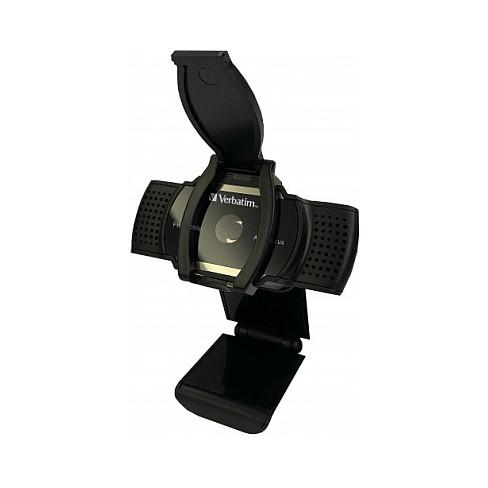 Webcam Verbatim 49578 AWC-01, 2K 1440p, 30fps, 75°, USB-A, Autofokus, Mikrofon - Zezë
