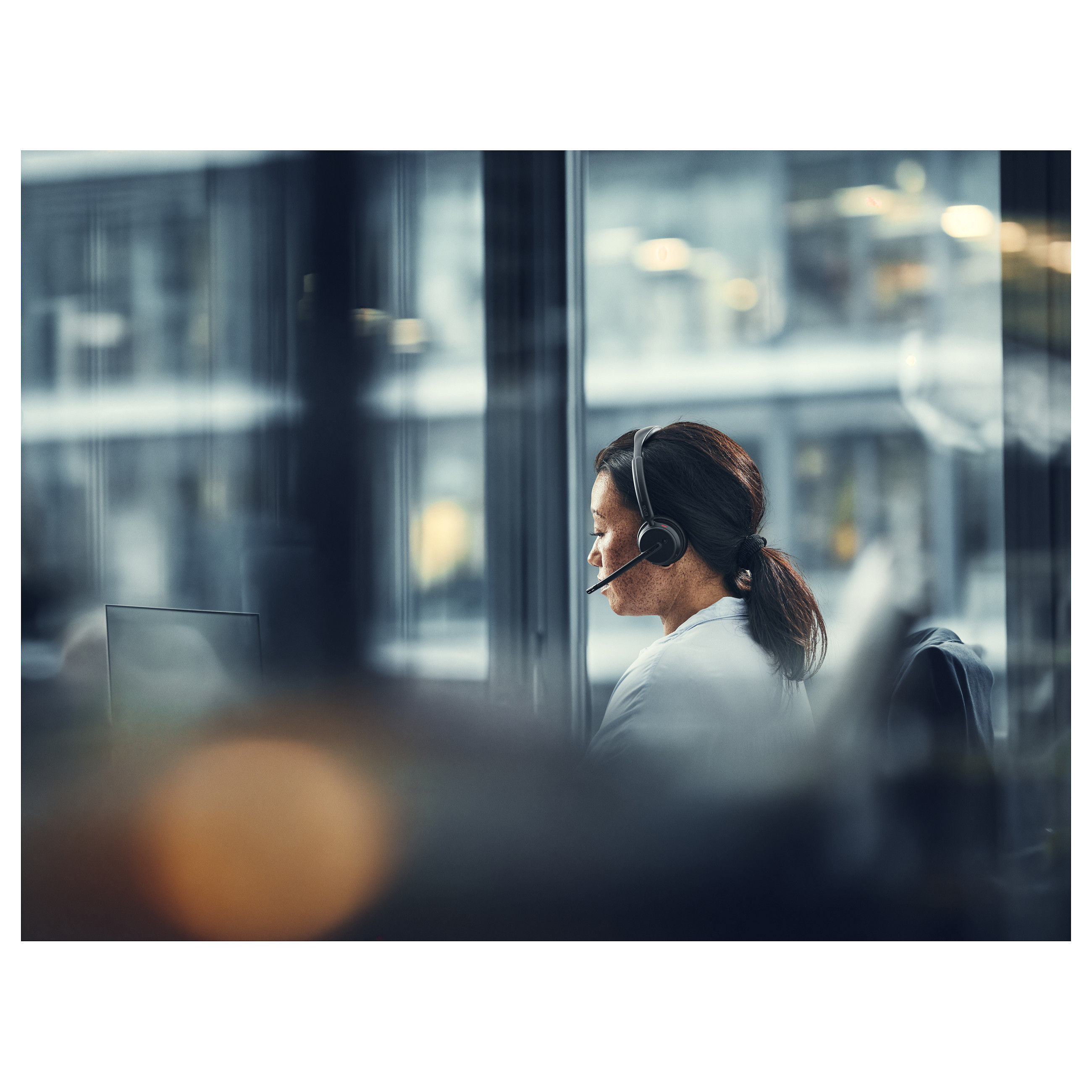 Kufje pa kabllo EPOS IMPACT 500 / Wired /Bluetooth / USB-C / ANC / Business Headset / 6 Mikrofona –  Zezë - 15