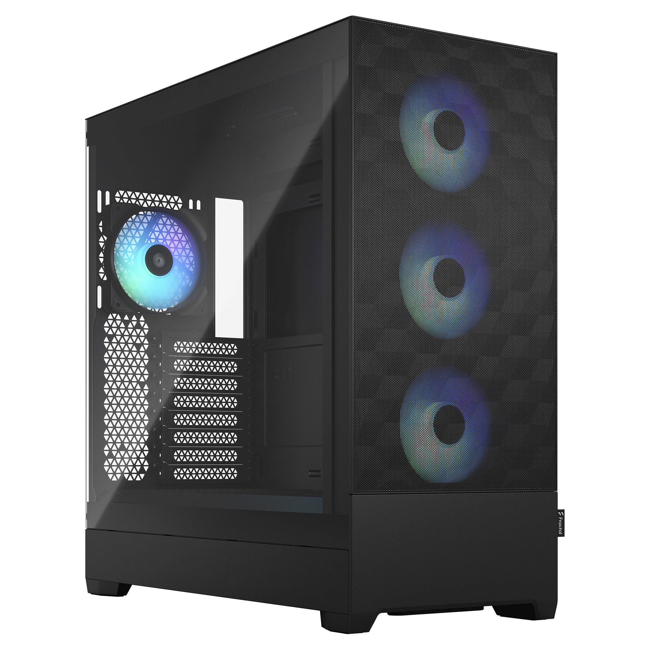 Kasë PC Fractal Design Pop XL Air / Tower / ATX / 4x 120mm Fan - Zezë - 1