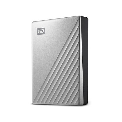 HDD e Jashtme Western Digital My Passport Ultra 4TB / USB-C / USB 3.2 Gen 1 – Argjend - 3