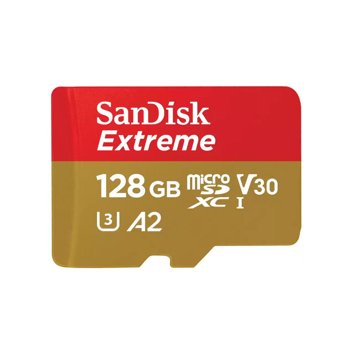 Kartë Memorie SanDisk Micro Extreme 128GB V30 / SDSQXAA-128G-GN6MA - Kuqe/Ari - 1