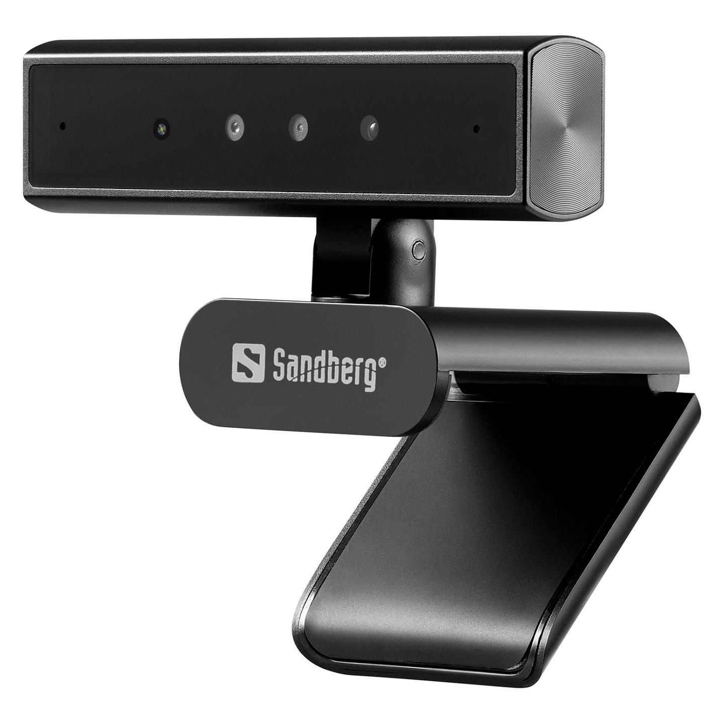 Webcam Sandberg Face Scan Webcam Mini Pro / 134-44 / 2K 2560 × 1440 / USB-C / 5MP / 85° – Zezë