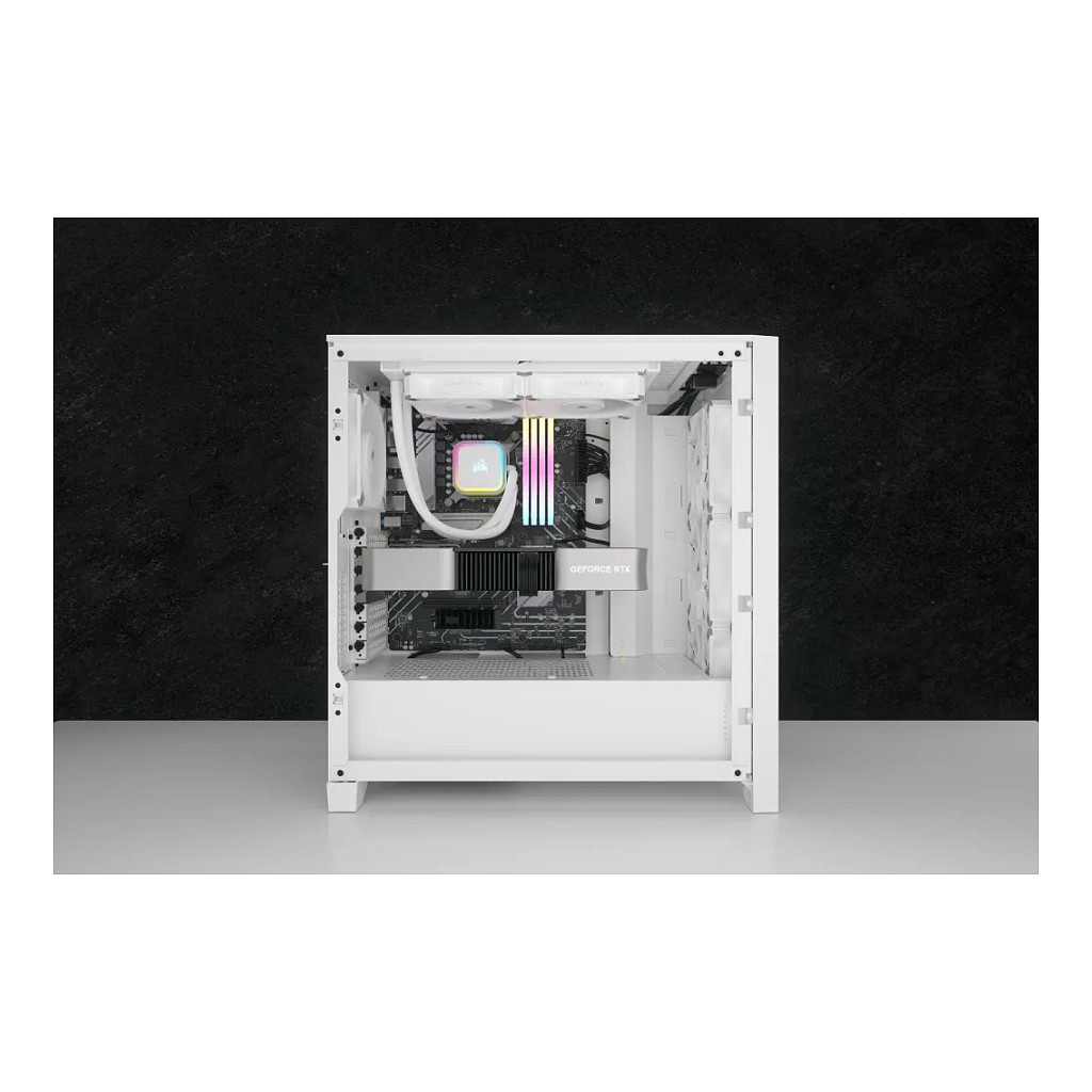 Ftohës për Procesor Corsair iCUE H100i RGB ELITE / 240mm / AIO / RGB – Bardhë - 14