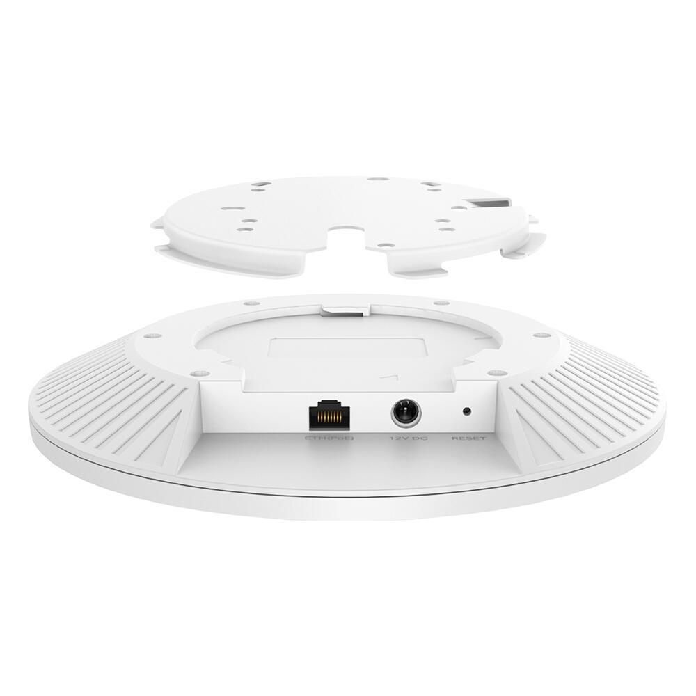 TP-Link Omada EAP772 V1 / Wi-Fi 7 / BE9300 / Tri-Band / 9.21Gbps / 320MHz / 2.5G PoE+ / MLO / 4K-QAM / OFDMA / MU-MIMO - Bardhë - 3