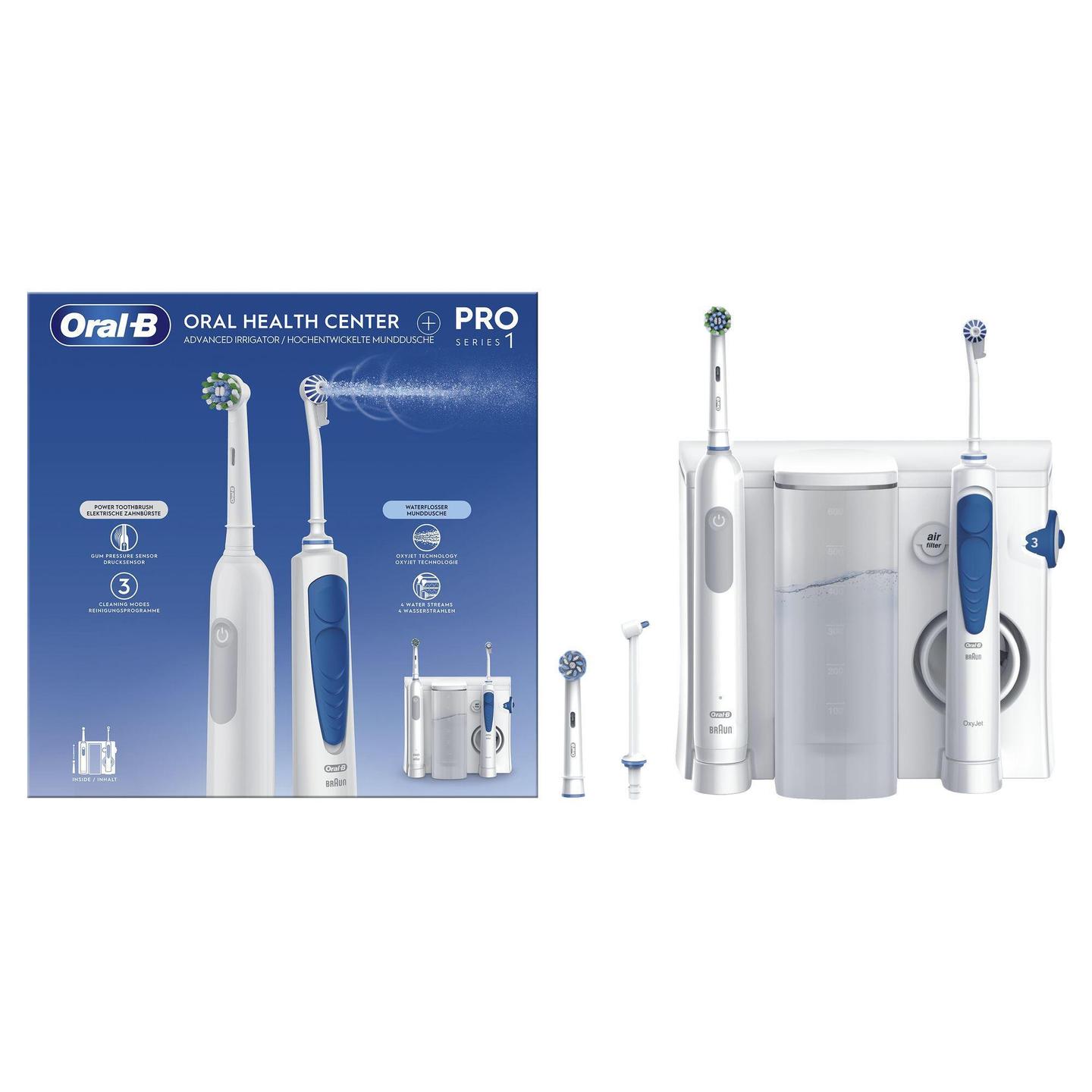 Set për kujdes oral Oral-B OxyJet + Pro 1 – Blu/Bardhë - 3