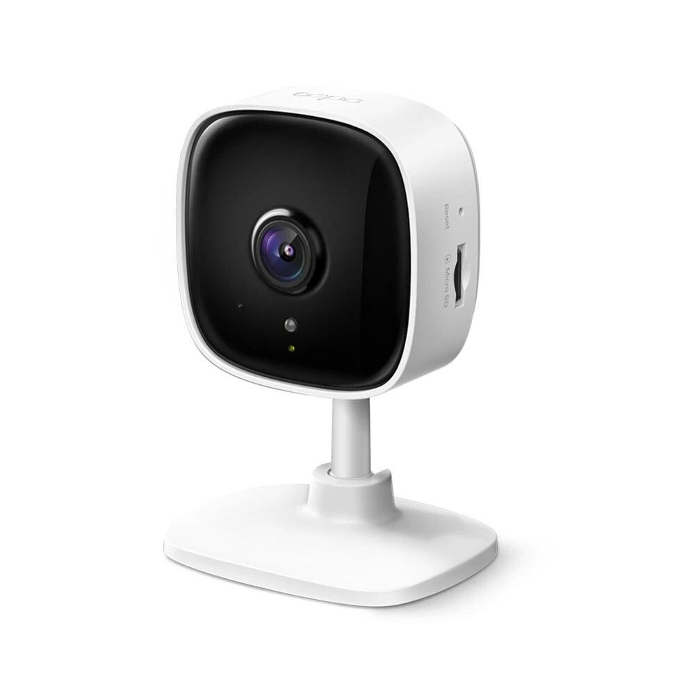 Kamera Sigurie IP CCTV TP-Link Tapo C100 , 1080p , Wi-Fi 2.4 GHz , Night Vision 12m , Mikrofon & Altoparlant - Bardhë - 1