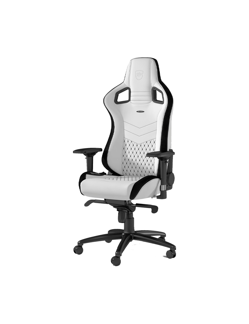 Karrige Gaming noblechairs EPIC / 4D Armrests / 90–135° / 11° Rocking / 120kg – Bardhë/Zezë