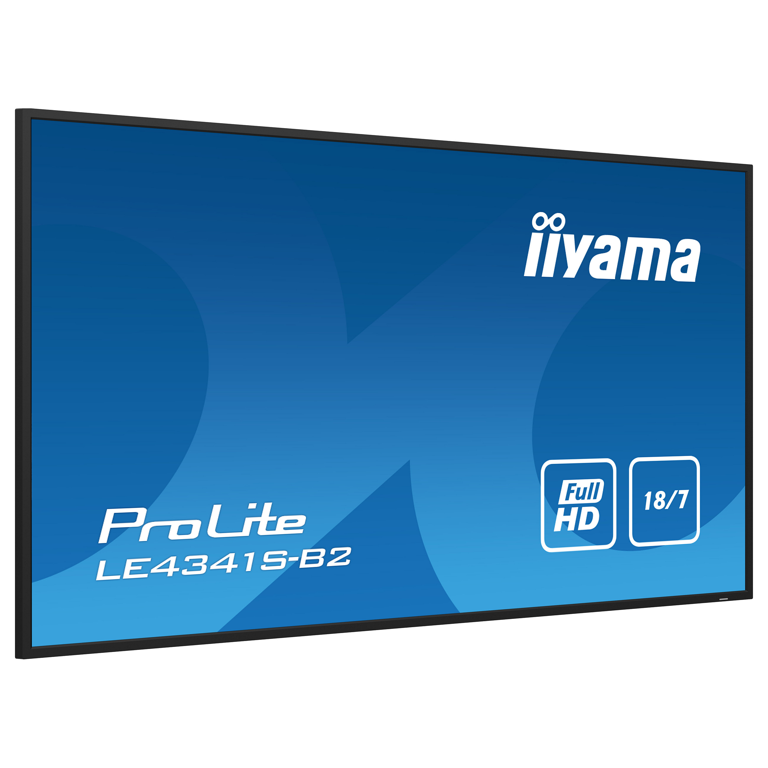 Ekran Prezantues IIYAMA LE4341S-B2 / 43"/ Full HD LCD IPS / 60Hz / 8ms / HDMI+VGA - Zezë - 3