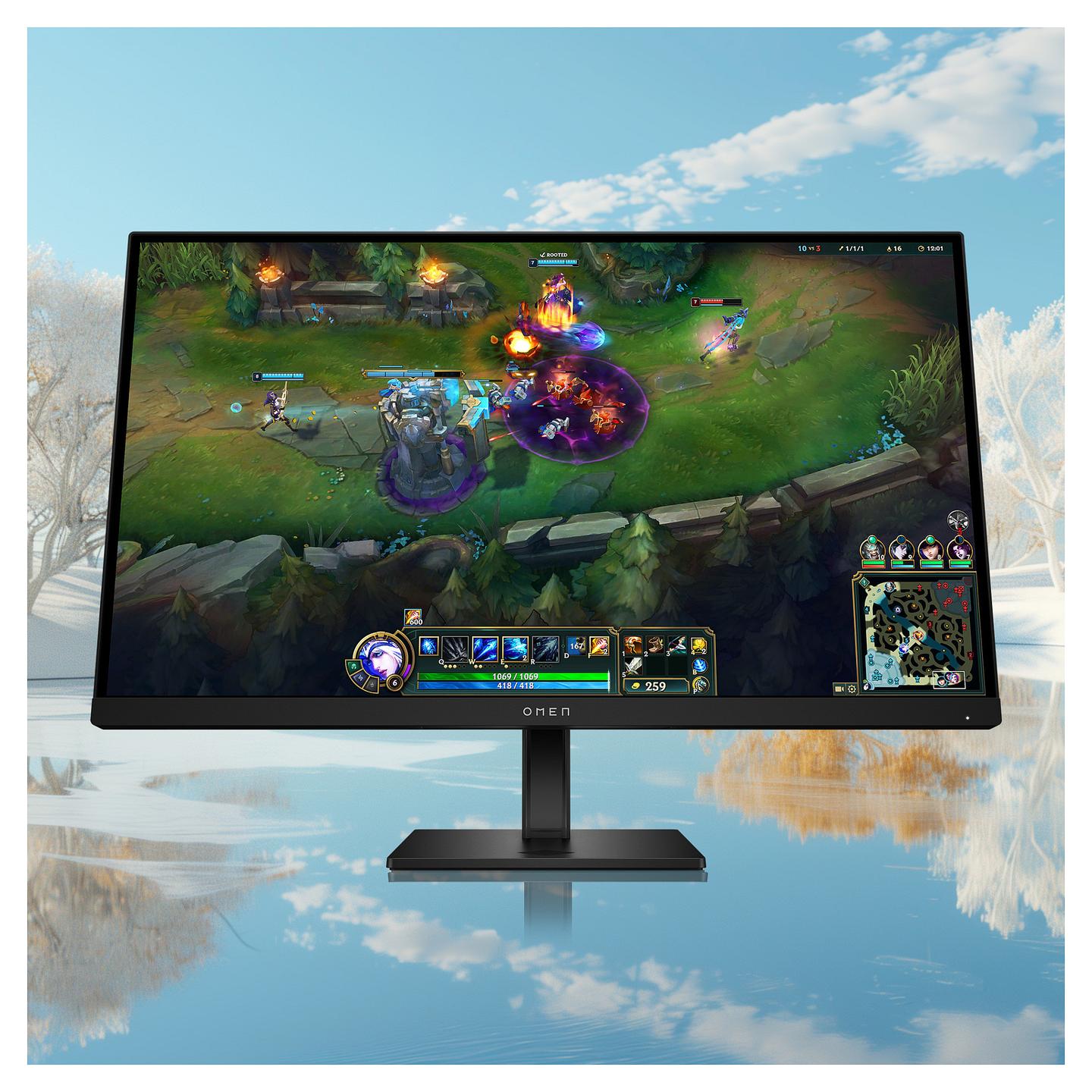 Monitor Gaming HP OMEN 27 G2 / 27″ / Full HD IPS / 180 Hz / 1 ms / DP 1.4 + HDMI 2.0 - Zezë - 2
