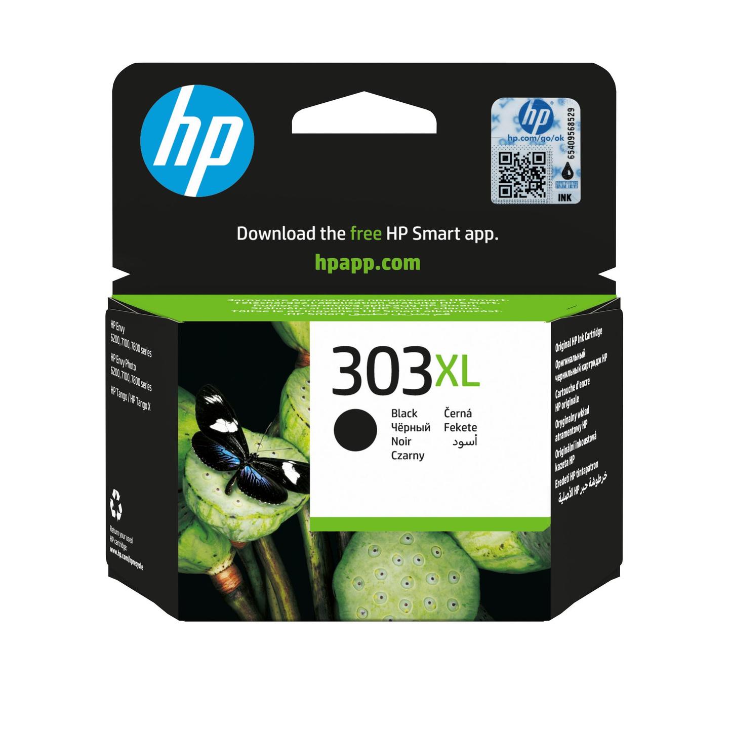 INK HP 303XL / T6N04AE / 12ml / 600 faqe - Zezë - 1