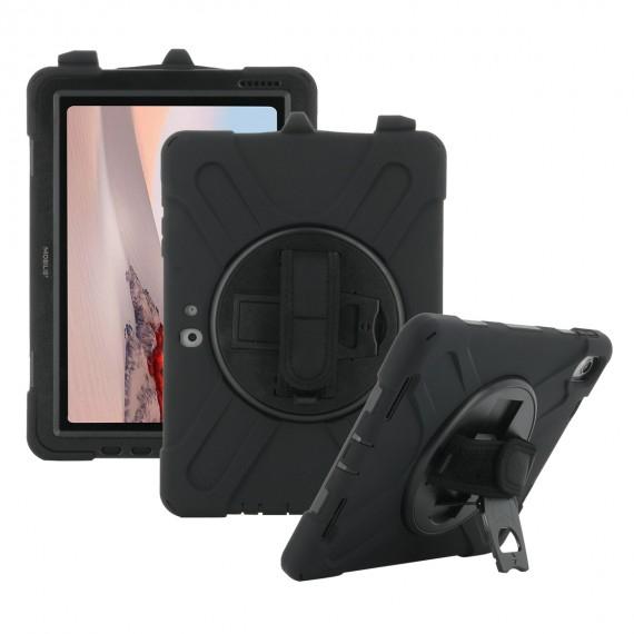Mbrojtëse për Tablet Mobilis All-in-Case / Microsoft Surface Go 4 / Go 3 / Go 2 / Go 1 / Rrip Shpatulle - Zezë