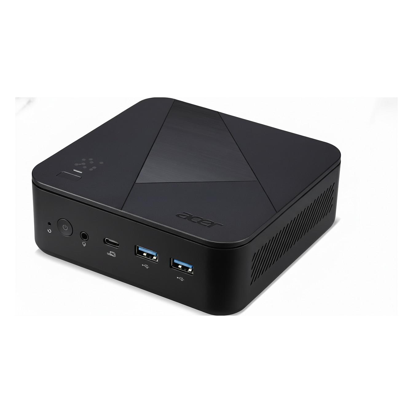 Mini Kompjuter Acer Veriton NUC VN1502G-13U3U, Core i3-1315U, DDR4, Intel UHD Graphics - Zezë - 1