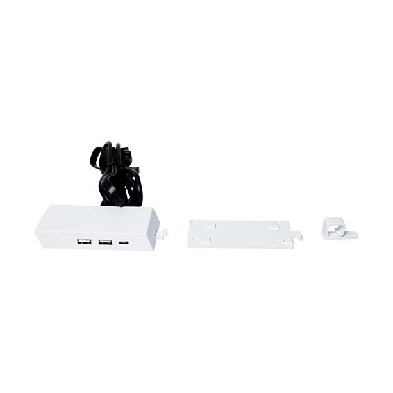 Panel I/O për Kasë Lian Li O11DE-3WV2, 2× USB-A 3.0 + USB-C 3.1, O11D EVO/EVO RGB - Bardhë - 2