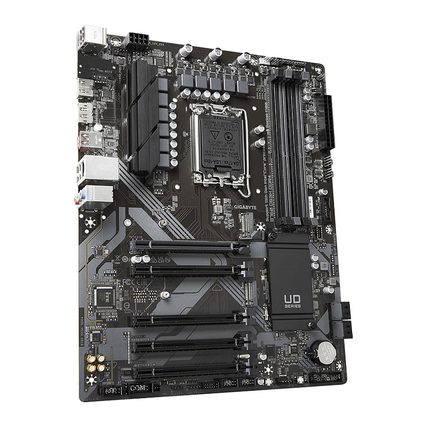 Pllakë Amë MB Intel 1700 Gigabyte B760 DS3H / DDR4 / LGA 1700 / HDMI+DP - 4