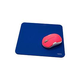 Mauspad Gaming LogiLink ID0118 / 230x205x4mm / Sipërfaqe e lëmuar / Pëlhurë + Shkumë Gome / Për të gjitha llojet e mausit – Blu - 2