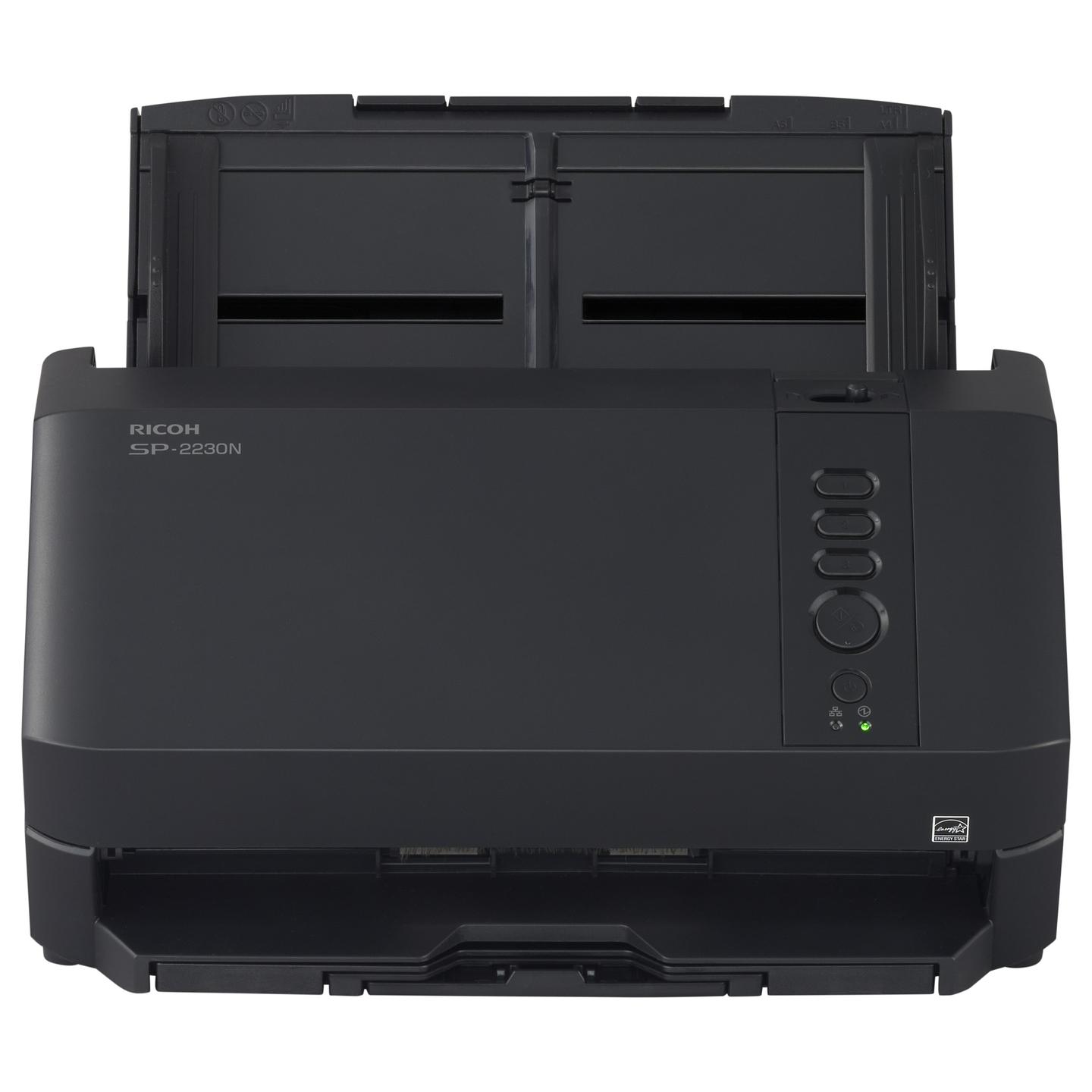 Skaner RICOH SP-2230N / A4 / Duplex / 600 DPI / 30 ppm / 60 ipm / ADF 80 Fletë / USB / Ethernet - Zezë