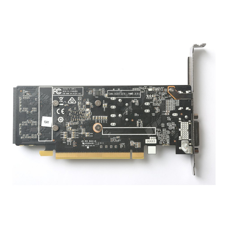 Kartë Grafike NVIDIA ZOTAC GeForce GT 1030 Low Profile / 2GB GDDR5 / PCIe 3.0 / Single Fan – Zezë - 4