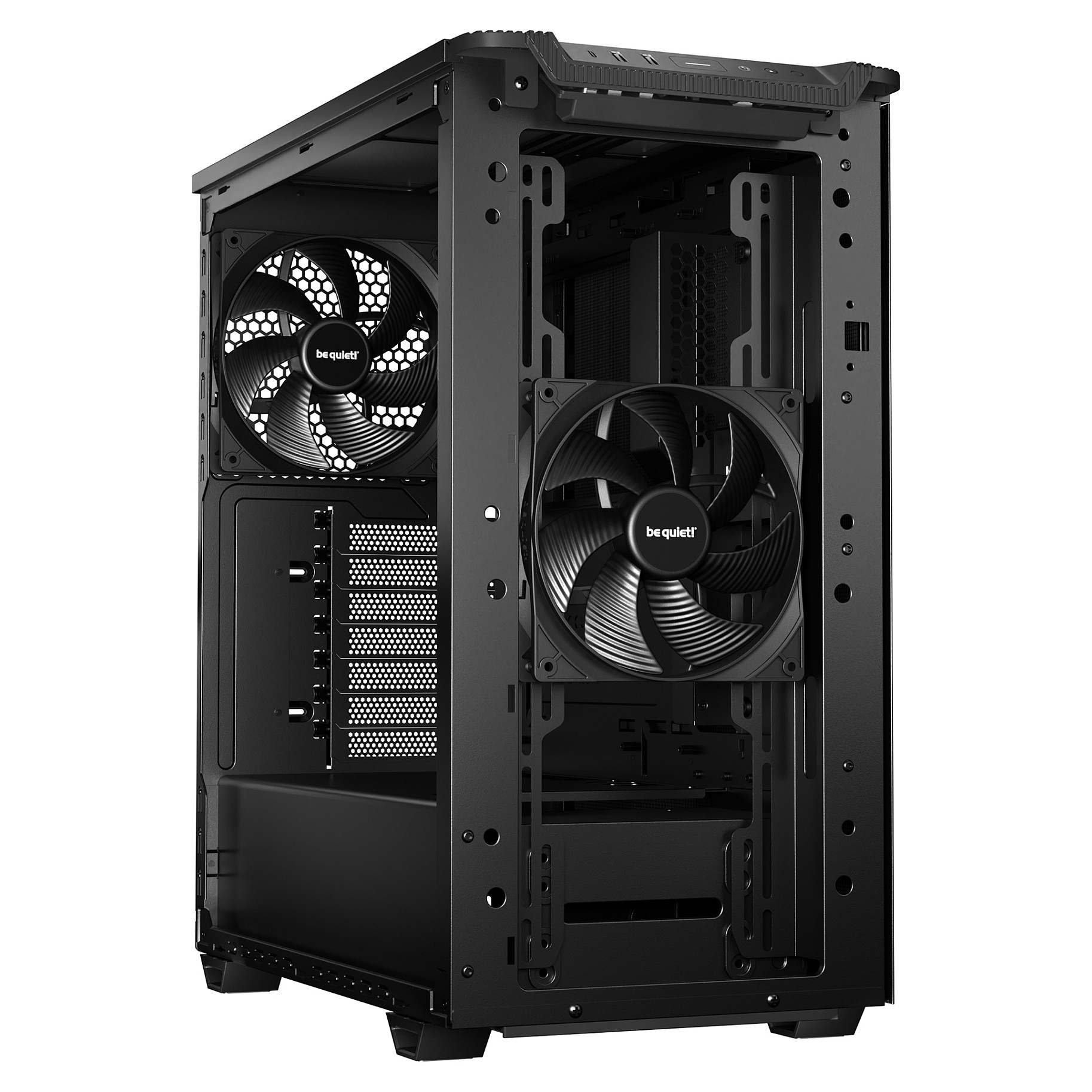 Kasë Midi be quiet! PURE BASE 501 – Zezë - 3