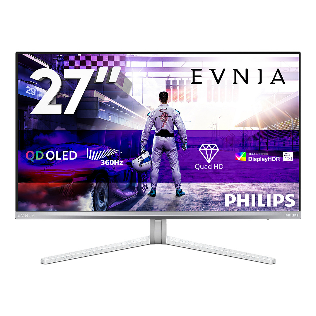 Monitor Gaming Philips 27M2N8500 / 26,5" Quad HD OLED / 360Hz / 0.03ms / I bardhë - 1
